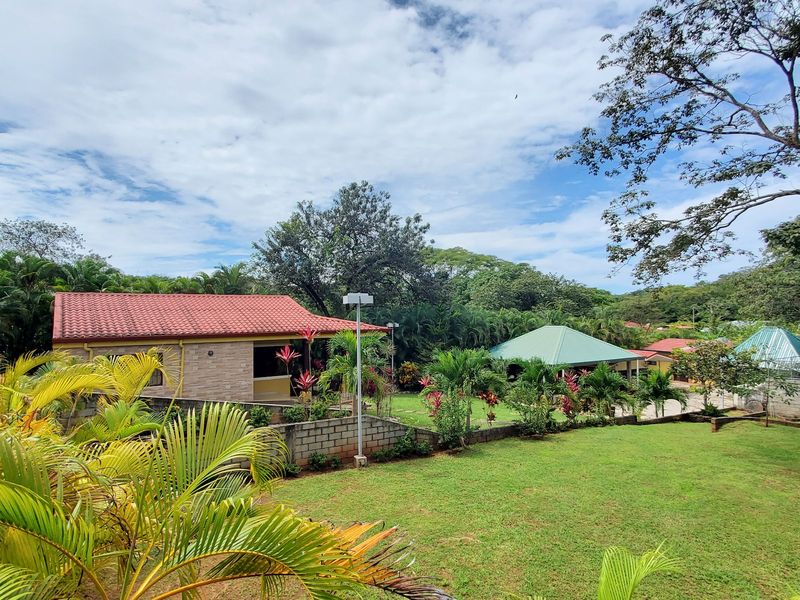 Beautiful exotic trees and plants at Casa Luz, house for sale at Carrillo Beach, Guanacaste, Costa Rica