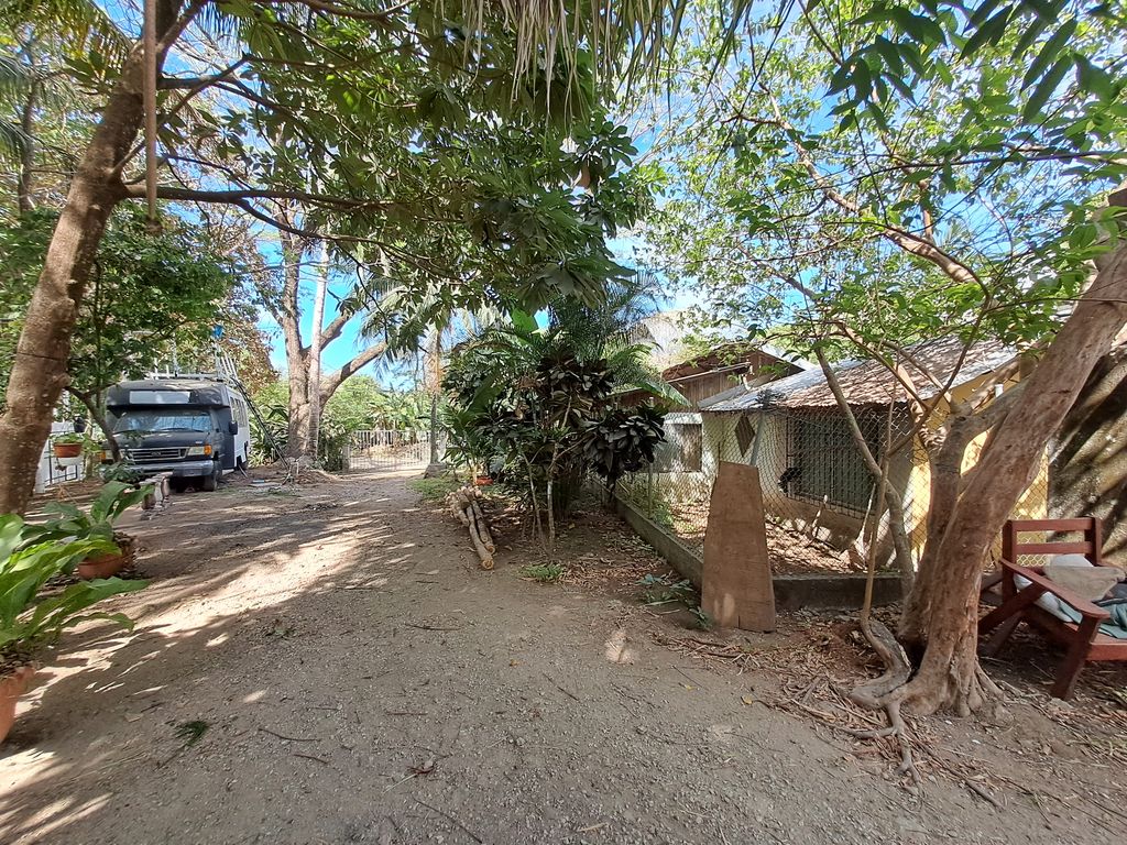 Main acess to Casa de la Playa, home for sale at Samara Beach, Guanacaste, Costa Rica