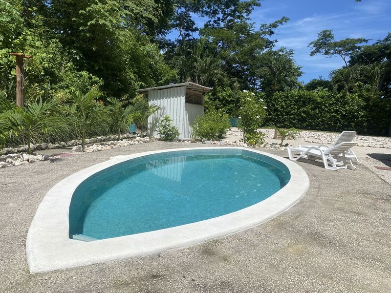 original yoni shape pool at the holistic yoga retreat hotel for sale samara guanacaste costa rica