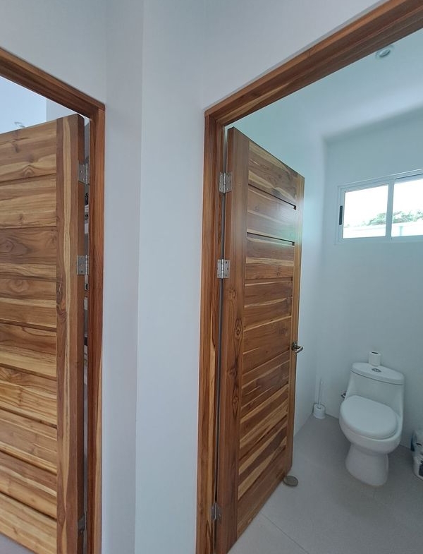 guest toilet at Casa Mar y sol home for sale samara guanacaste costa rica