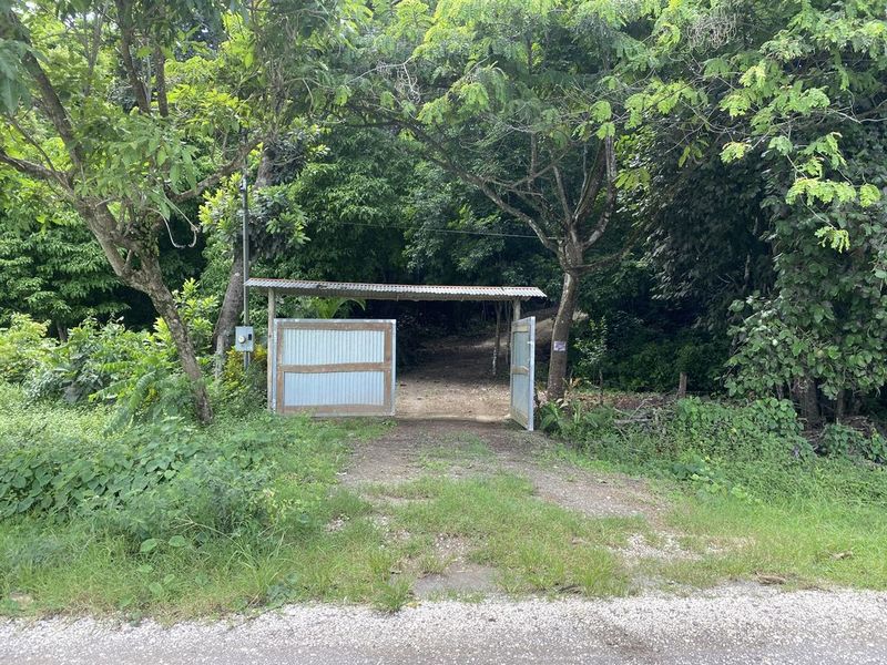 Gate leading to the holistic yoga retreat hotel for sale samara guanacaste costa rica