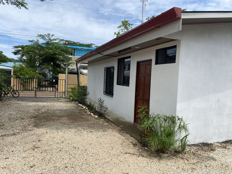 property entrance with gate and rental unit in Casa Munoz home for sale samara costa rica