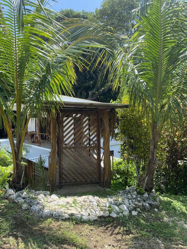 private entrance to bungalow at the holistic yoga retreat hotel for sale samara guanacaste costa rica